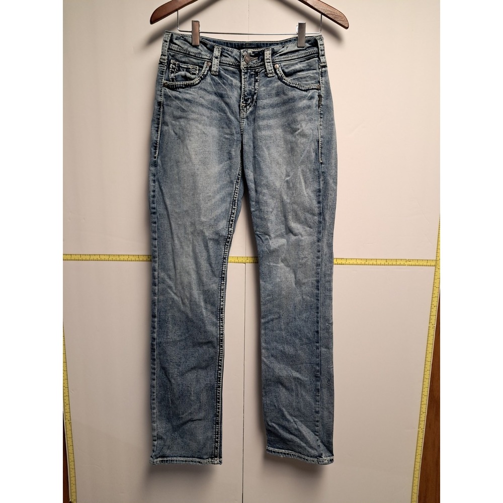 Silver‎ Suki Baby Boot Jeans-size 28w/33L